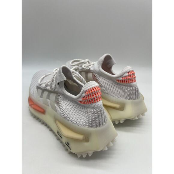 Adidas Women's NMD S1 Low Shoes Coral White HQ4465 Size 7 NWT - Picture 8 of 12